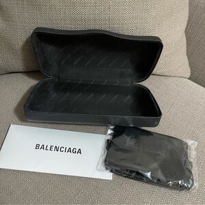 Balenciaga Black Sunglasses Case NWOT